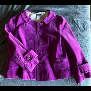 Cute purple jacket from Jcrew